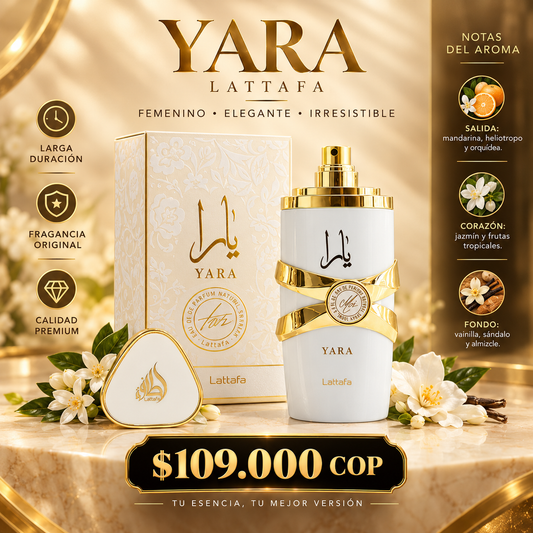 🤍 Yara Moi de Lattafa💝FEMENINO
