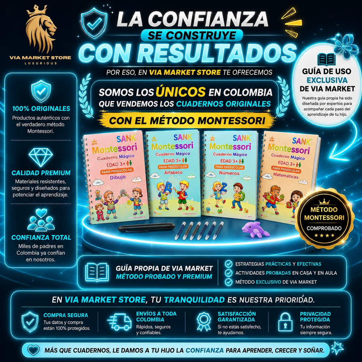 ✨ Magic Montessori | Aprende y Mejora Jugando ✏️📚 | 🔥 Hoy con 50% OFF + Ofertas JUNIO🎁