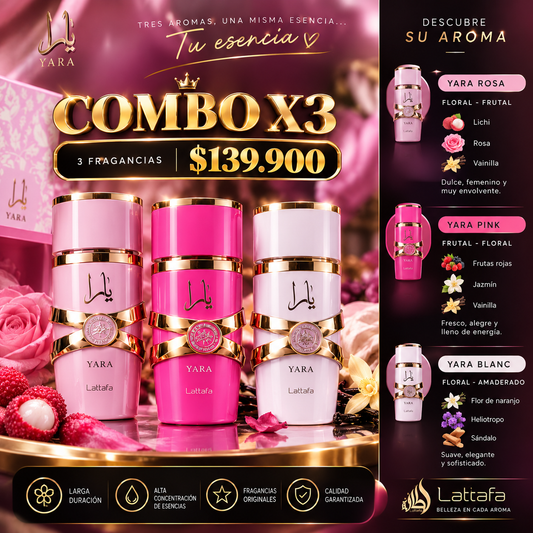💗Combo X3 promo Perfumes Arabes💗