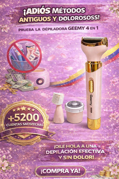 🌸Depiladora Geemy Original 🌸 Oferta 4 en 1 !!!! 🌸