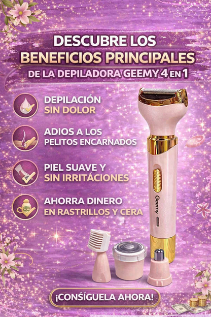 🌸Depiladora Geemy Original 🌸 Oferta 4 en 1 !!!! 🌸