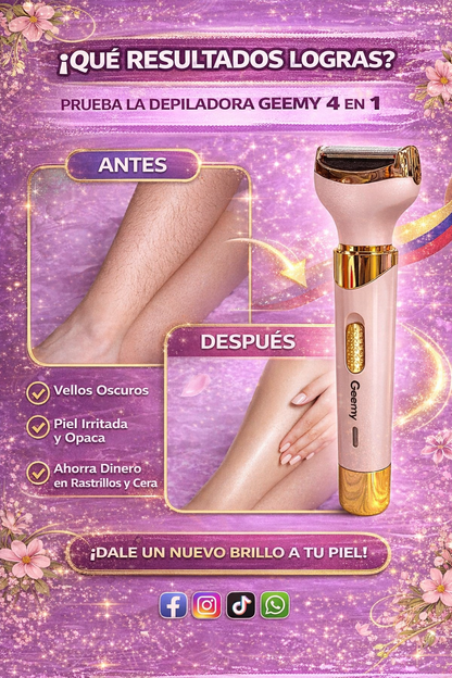 🌸Depiladora Geemy Original 🌸 Oferta 4 en 1 !!!! 🌸