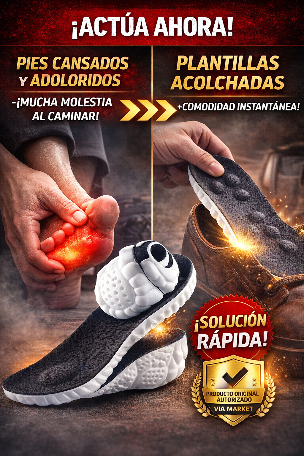 🌐Plantillas de espuma viscoelástica 🌐ORIGINALES🌐