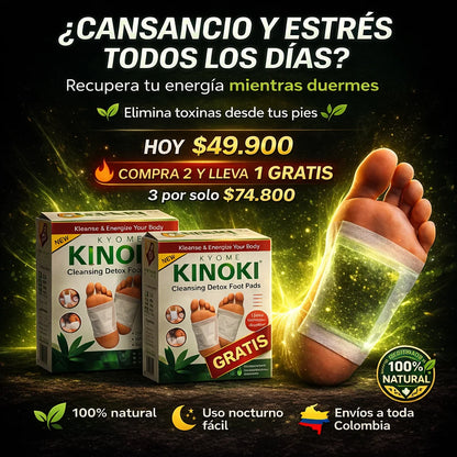 🌿 Duerme profundo, despierta renovado 😴👣 🎁 Especial: Compra 2 Cajas y lleva 1 GRATIS