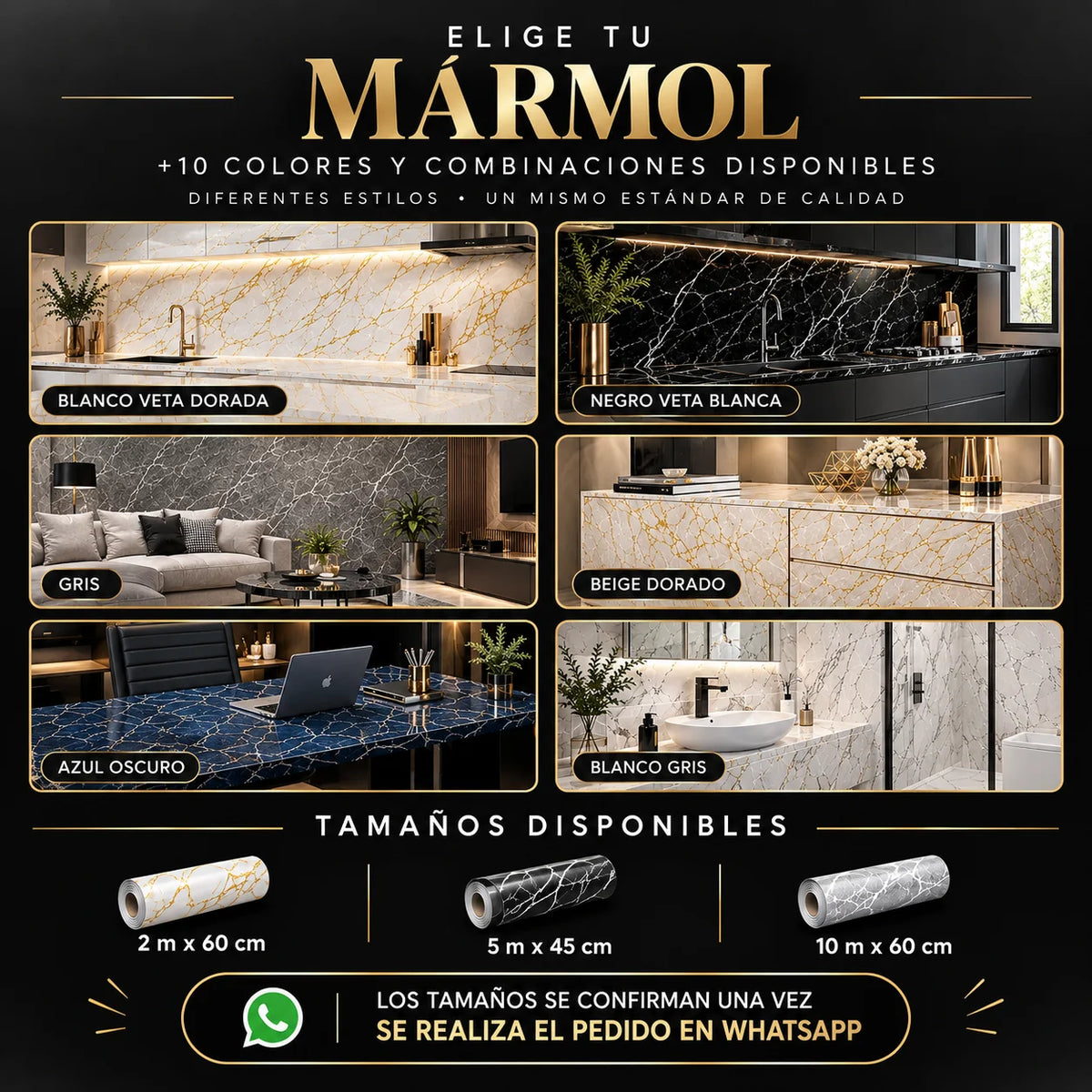 🔥MármolLux Original🔥 Transforma tu hogar, eleva tu estilo.✨