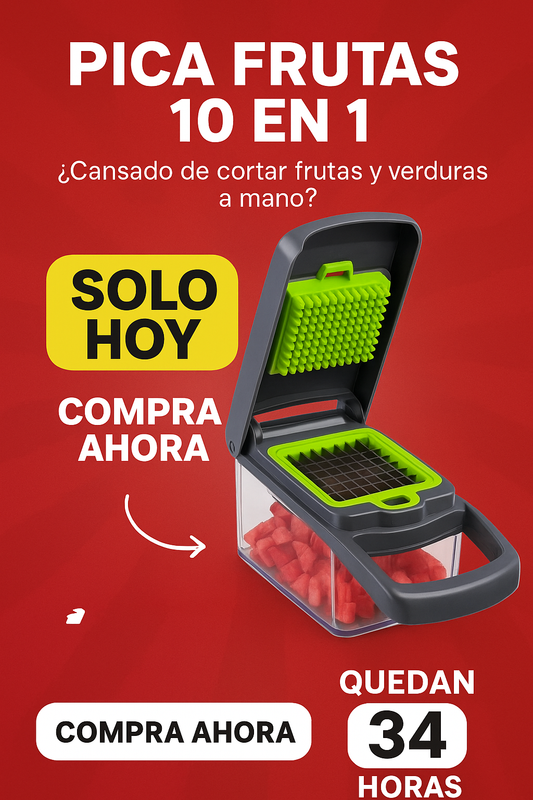 🍊Pica fruta y verdura + Kit  gratis 🍊