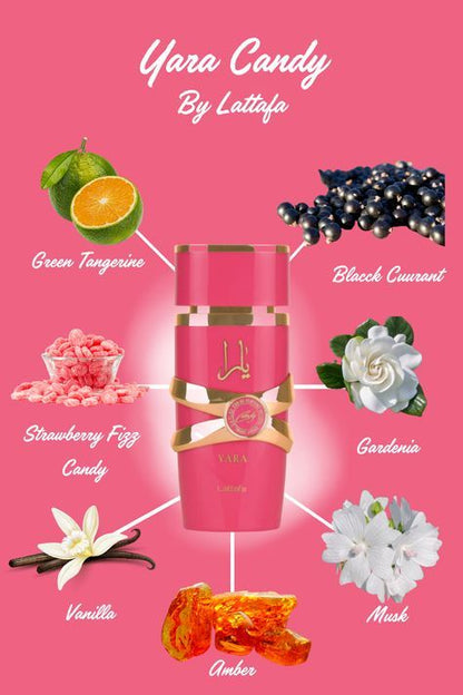 💎Perfume Árabe Yara Candy Original💎